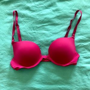 Pink Push-Up Bra